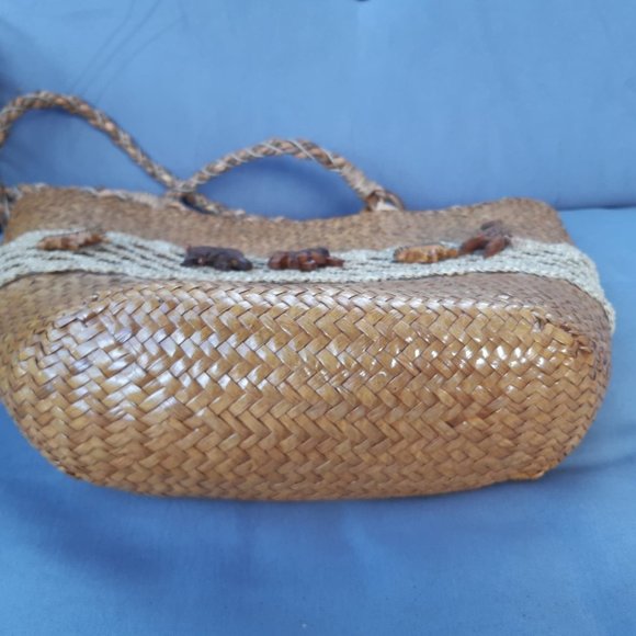 Cappelli Straworld Bag with Wooden Safari Charms - Picture 3 of 14